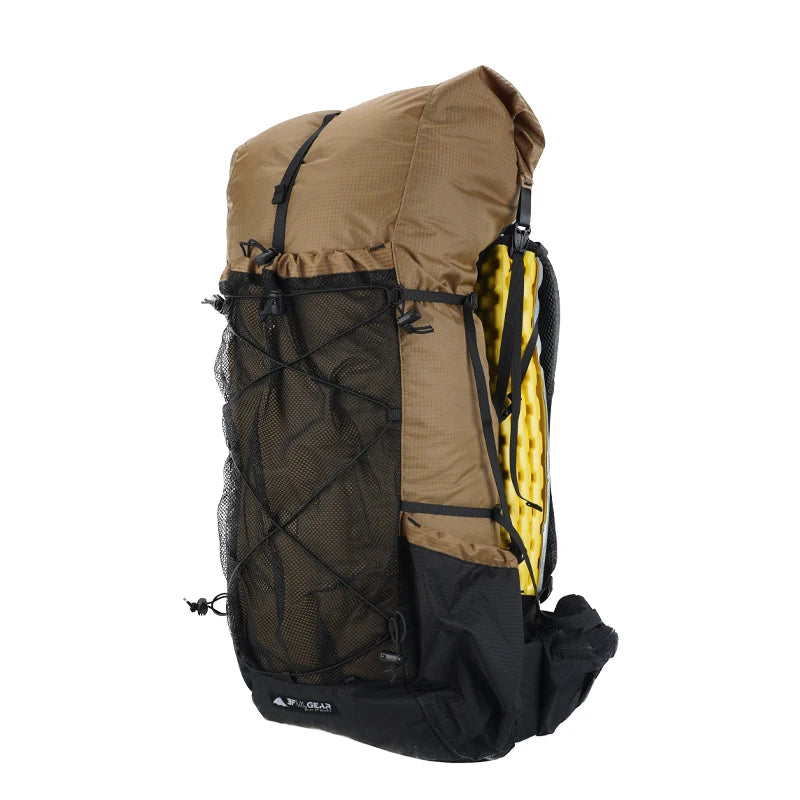 Lightweight 40+16L Hiking Backpack for Camping, Trekking and Mountaineering