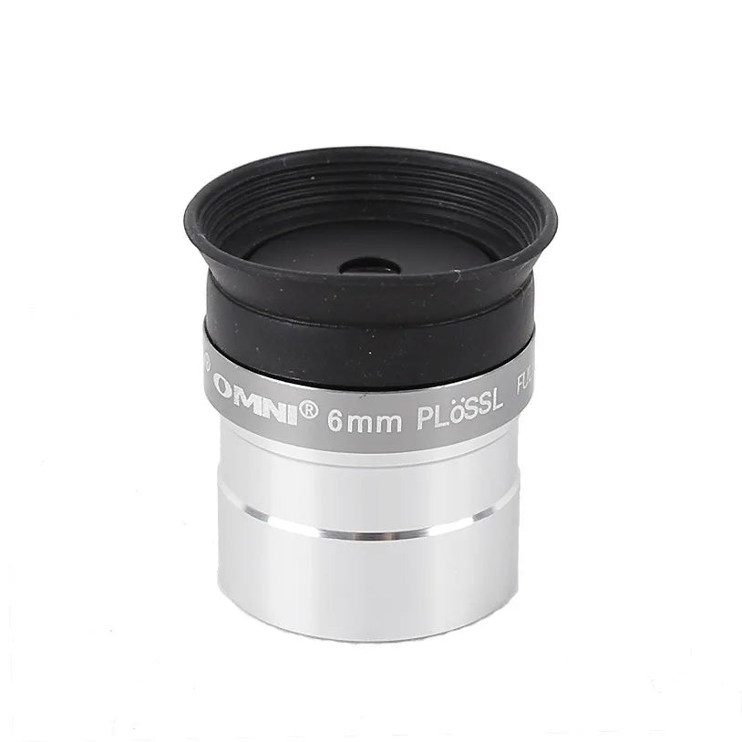 6mm High Power 1.25" Eyepiece with Barlow Compatibility for Telescopes