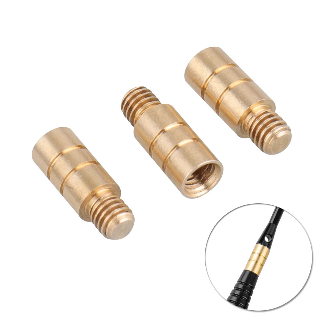 3PCS 2g Dart Weight Accentuator – 2BA Thread Copper Dart Accessories