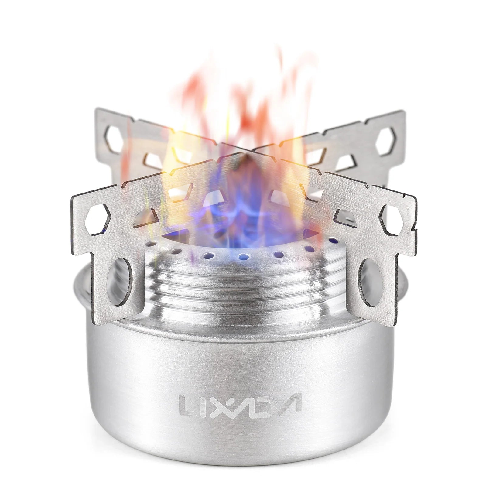 Ultralight Alcohol Stove with Windshield – Portable Aluminium Cooking Kit for Hiking & Camping