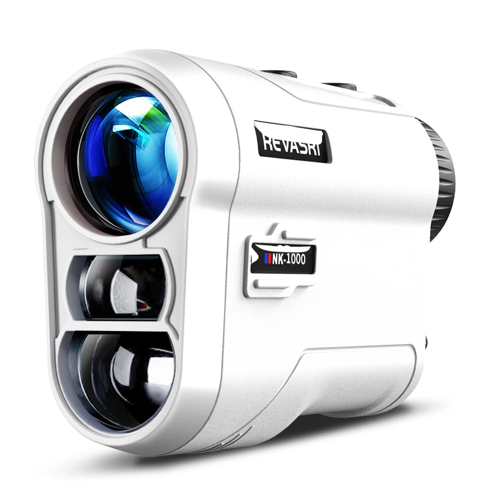 600M Golf Laser Rangefinder with Slope Compensation, Flagpole Lock & Vibration - USB Rechargeable