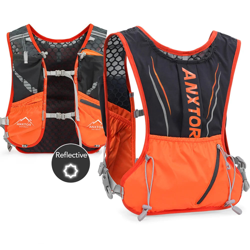 Lightweight Running Hydration Vest Backpack 5L for Marathon, Cycling & Hiking