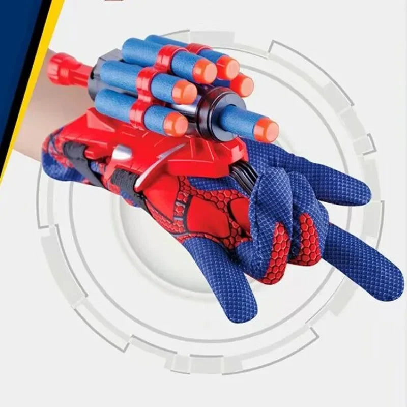 Soft Bullet Launcher Wrist Toy – Glove Blaster for Outdoor Action Games