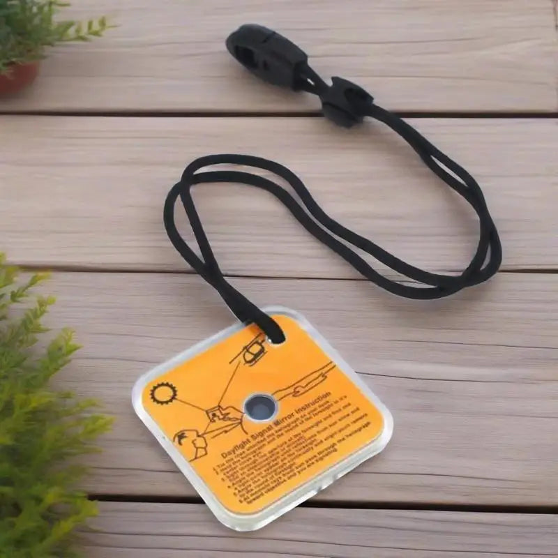 Survival Signal Mirror – Sunlight Reflector for Hiking, Camping, First Aid, Emergencies