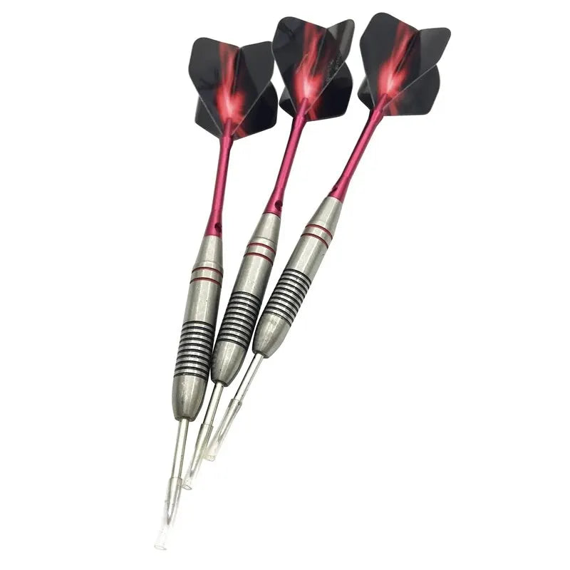 3 pcs 24g stainless steel darts set – durable design for adult training and casual play