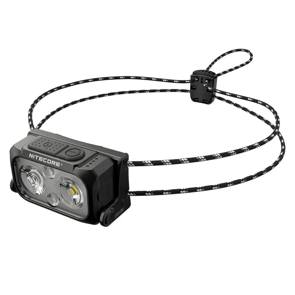 NU21 Rechargeable 360 Lumen Headlamp – Ultra Lightweight, Triple Output