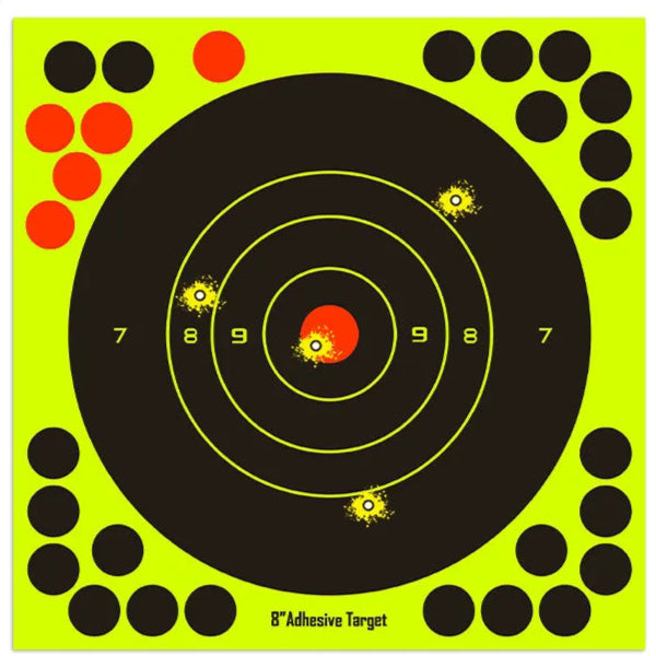10/20/30 Pcs/Lot Self-Adhesive Reactive Shooting Target Stickers