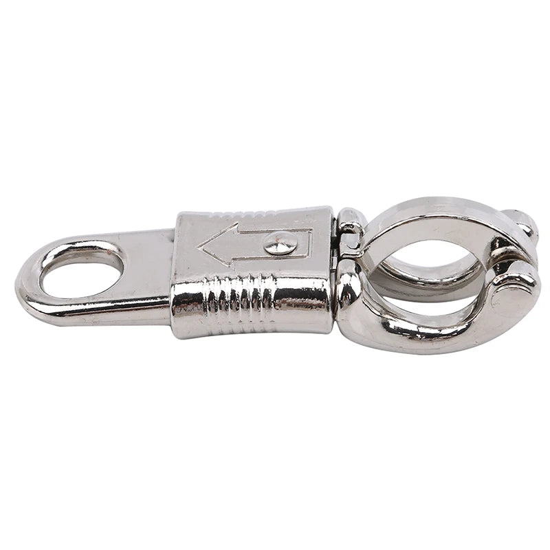 Horse Panic Clip Buckle 10cm Zinc Alloy Quick Release Terror Hook Snap for Equestrian Sports