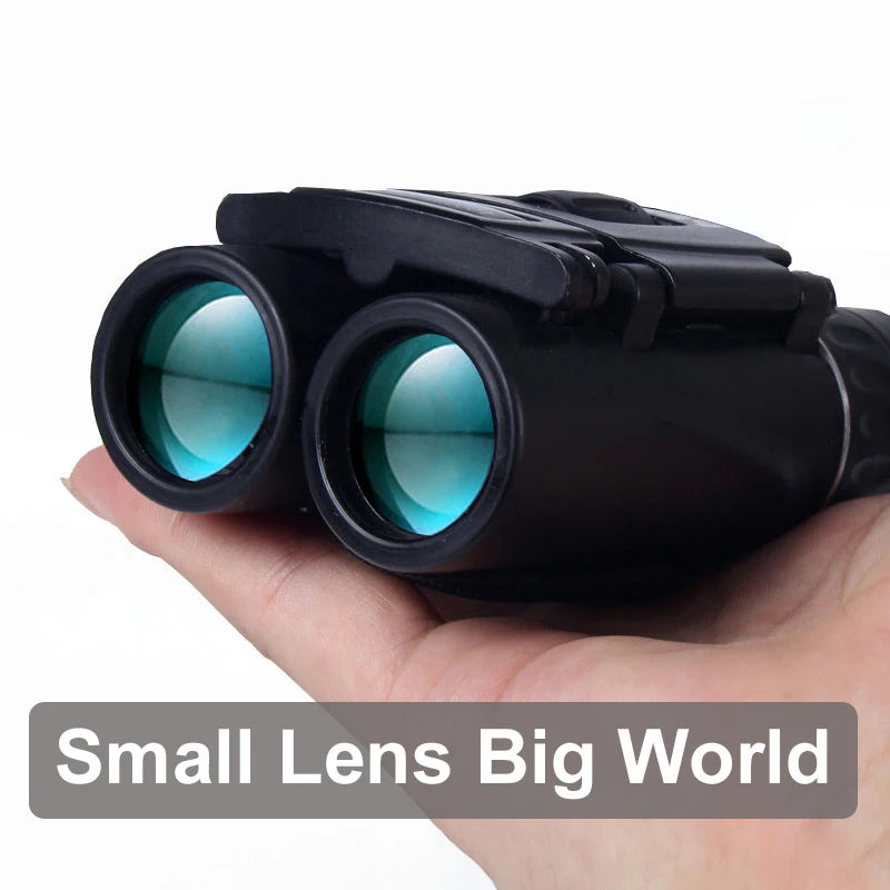 40x22 HD Compact Binoculars with BAK4 & FMC Optics for Long-Range Outdoor Viewing