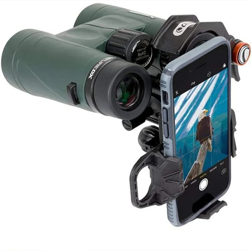 3-Axis Universal Smartphone Adapter for Telescopes, Binoculars & Microscopes