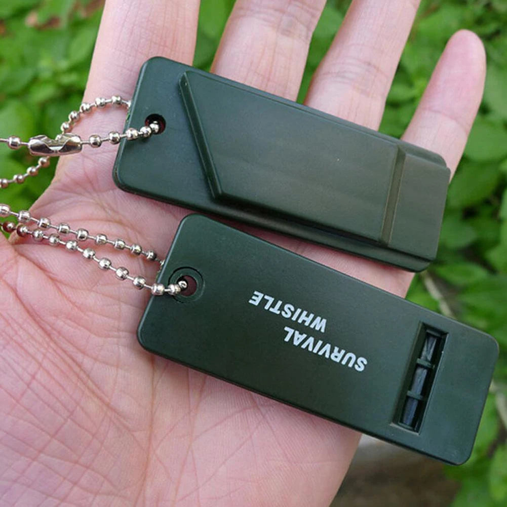 3-Frequency Survival Whistle – High Decibel Emergency Signal Tool for Outdoors