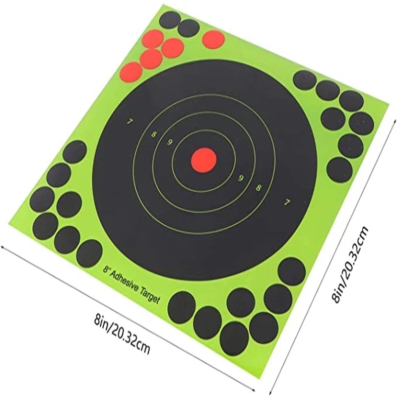 10/20/30 Pcs/Lot Self-Adhesive Reactive Shooting Target Stickers
