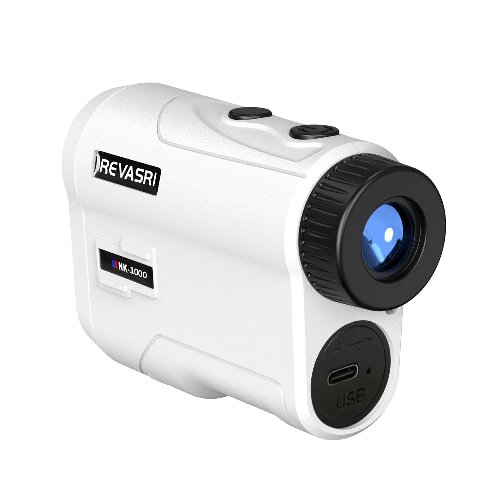 Rechargeable Golf Rangefinder with Slope Switch and Flag Lock Vibration