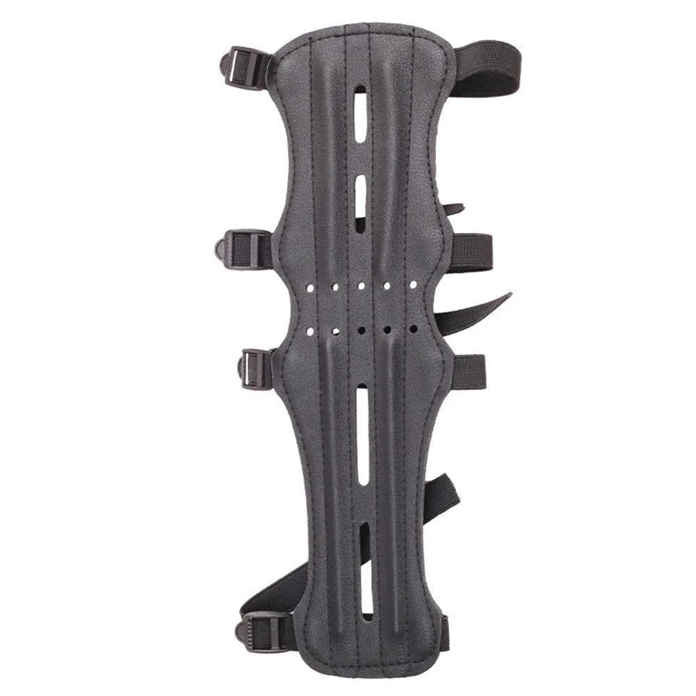 Lengthened Leather Armguard for Bow and Arrow – 30x13cm Protective Gear