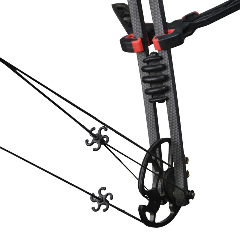 Bow String Stabilizer Dampeners Set Noise and Shock Reduction for Archery