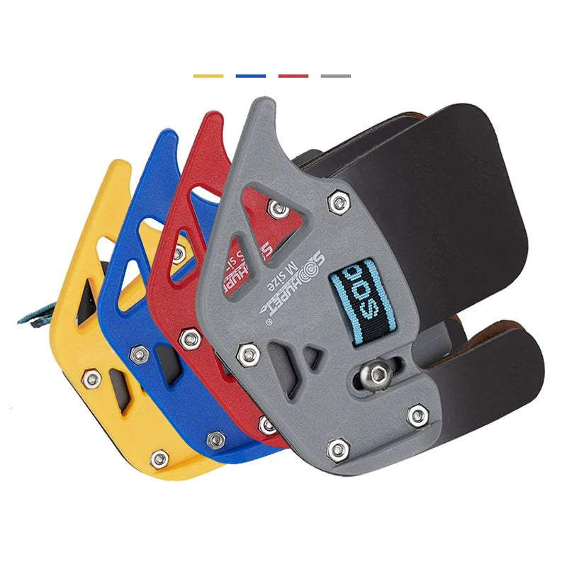 1PC Archery Finger Tab Guard – Leather Finger Protection for Beginners & Children