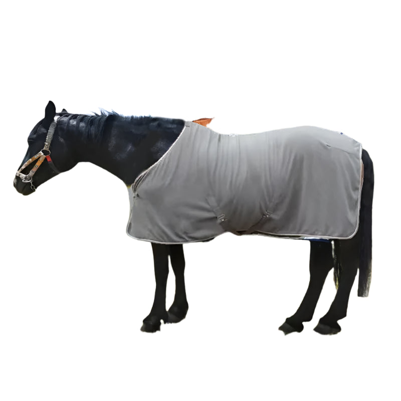Fleece-Lined Horse Blanket with Thermal Insulation for Cold Weather Protection