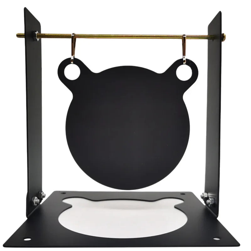Target Trainer 10cm Steel Bear Shape Hanging Target – Durable Outdoor Shooting Practice Target