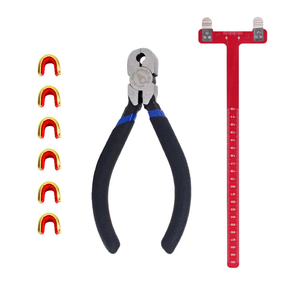 Archery Adjustment Tool – Bow String Nocking Points Pliers Tool Set for Recurve & Compound Bowstring