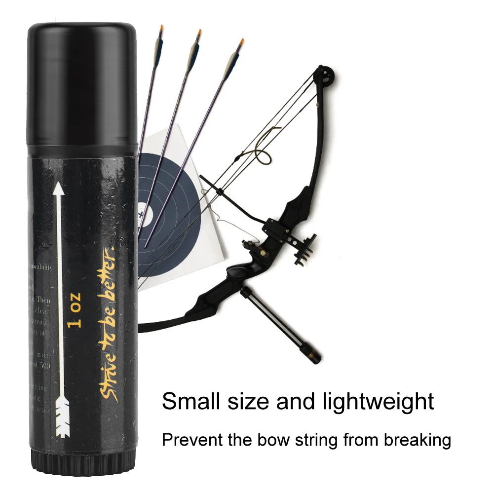 Archery Bow String Wax for Recurve & Compound Bows – Protects & Extends Life