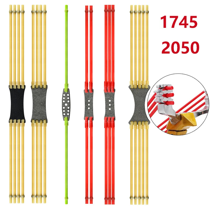 Powerful Slingshot Band – Natural Latex Rubber Tube for Hunting & Target Shooting