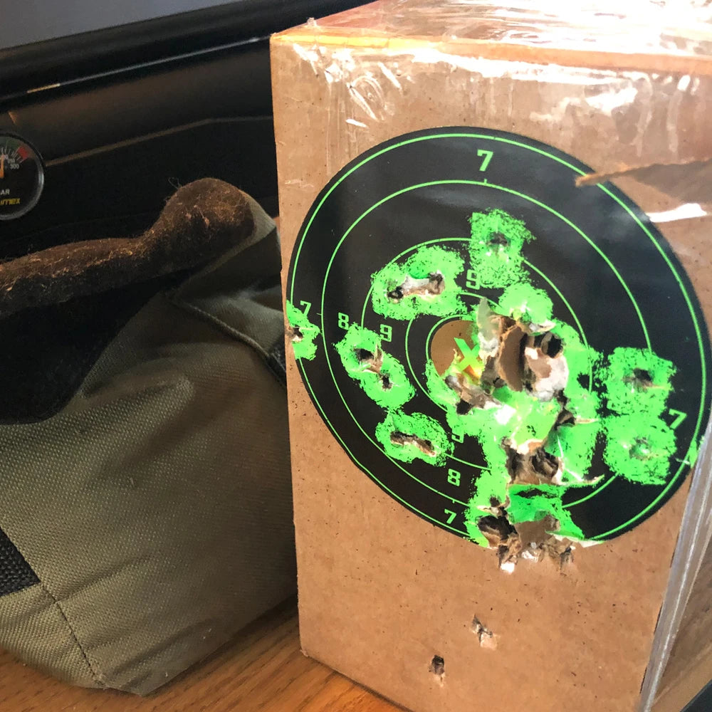 REAL 4-Inch Colour-Impact Shooting Sticker Targets – Back-Adhesive, 20 or 100 Pack