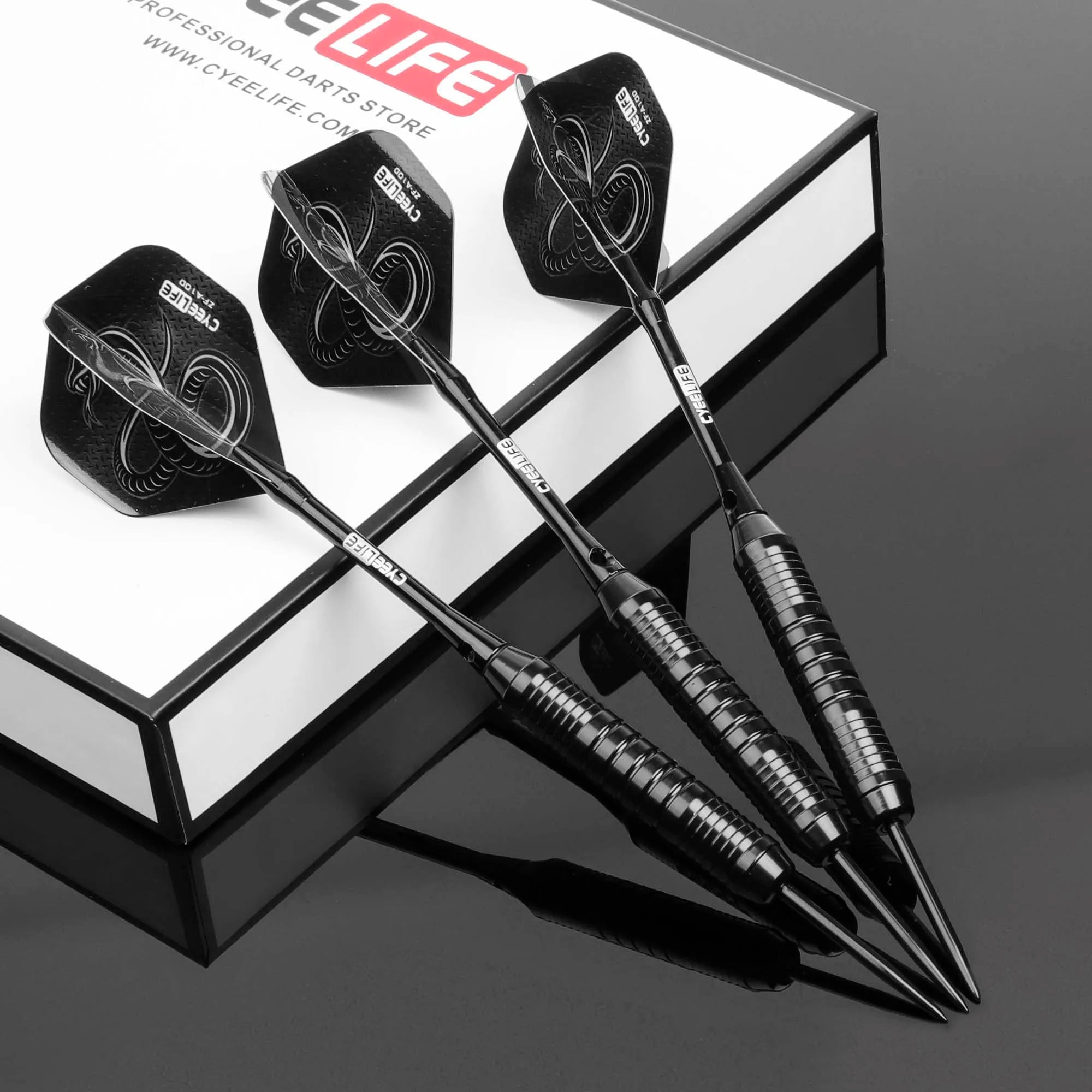 3pcs 24g Steel Tip Darts – Professional Dart Set for Indoor & Outdoor Play