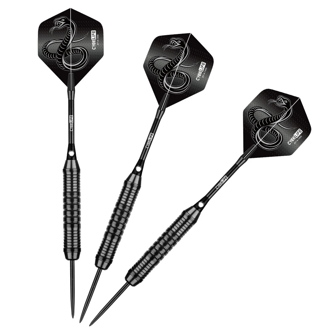 3pcs 24g Steel Tip Darts – Professional Dart Set for Indoor & Outdoor Play