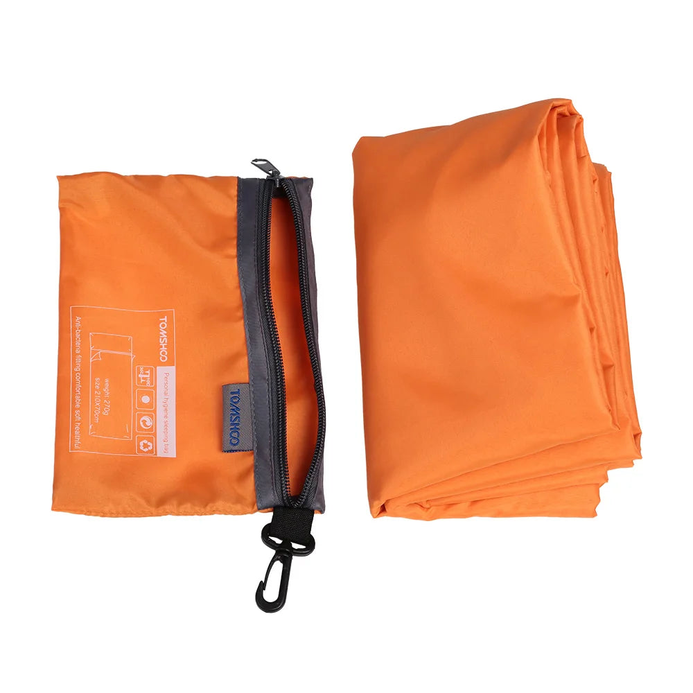 Sleeping Bag Liner Lightweight – Polyester Travel Sheet for Camping & Hotel Use