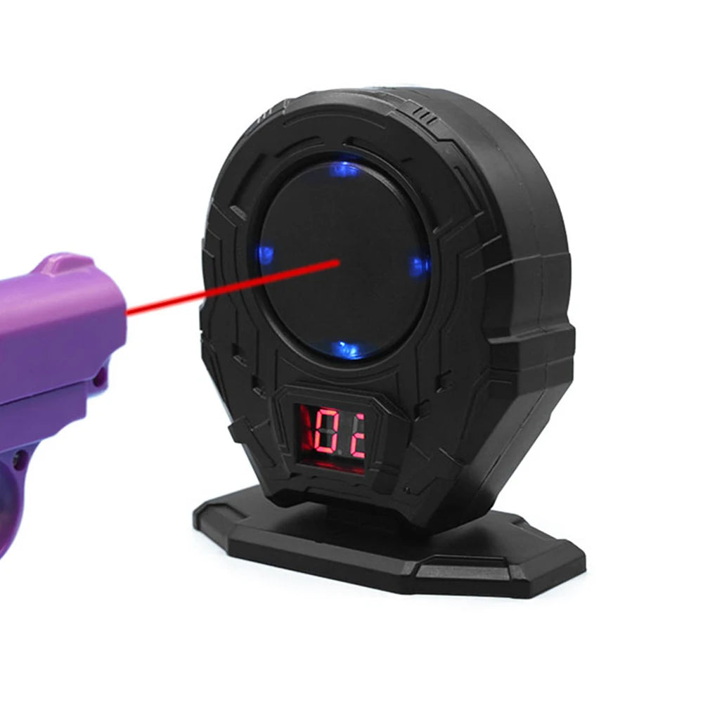 Laser training target – auto-scoring with sound & light feedback