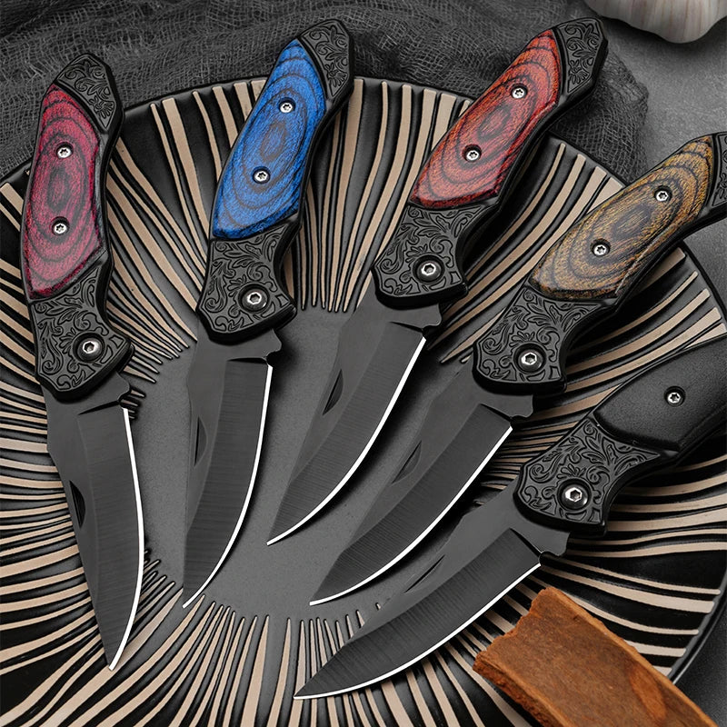 Portable Outdoor Folding Knife – Compact Stainless Steel Fruit Knife & Letter Opener