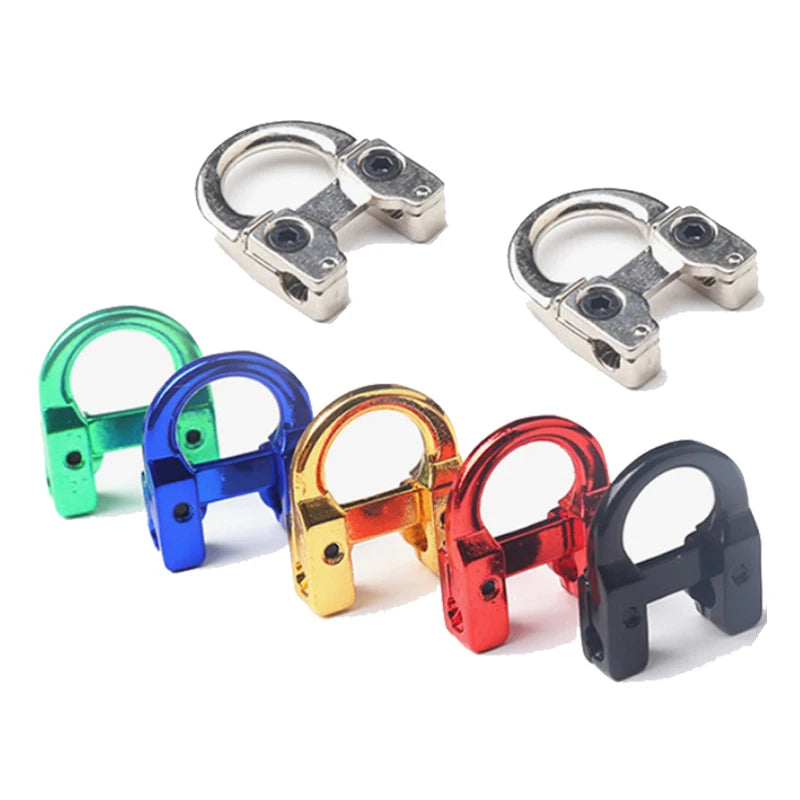 Compound Bow D Loop Release Ring Adjustable Metal Archery Accessory