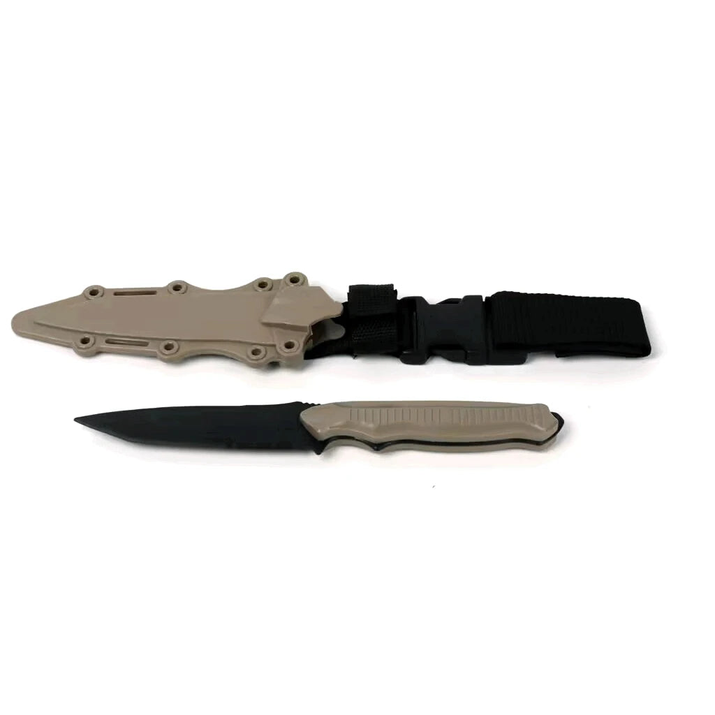 M9 Rubber Tactical Dagger – Military Simulation Knife for Training & Cosplay