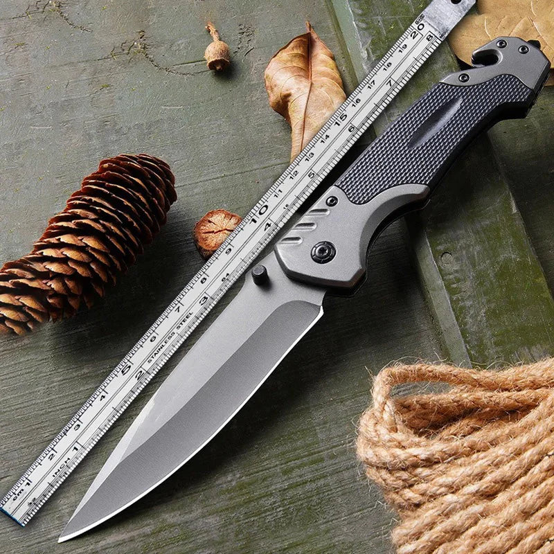 Tactical Survival Knife – G10 Camping Folding Knife