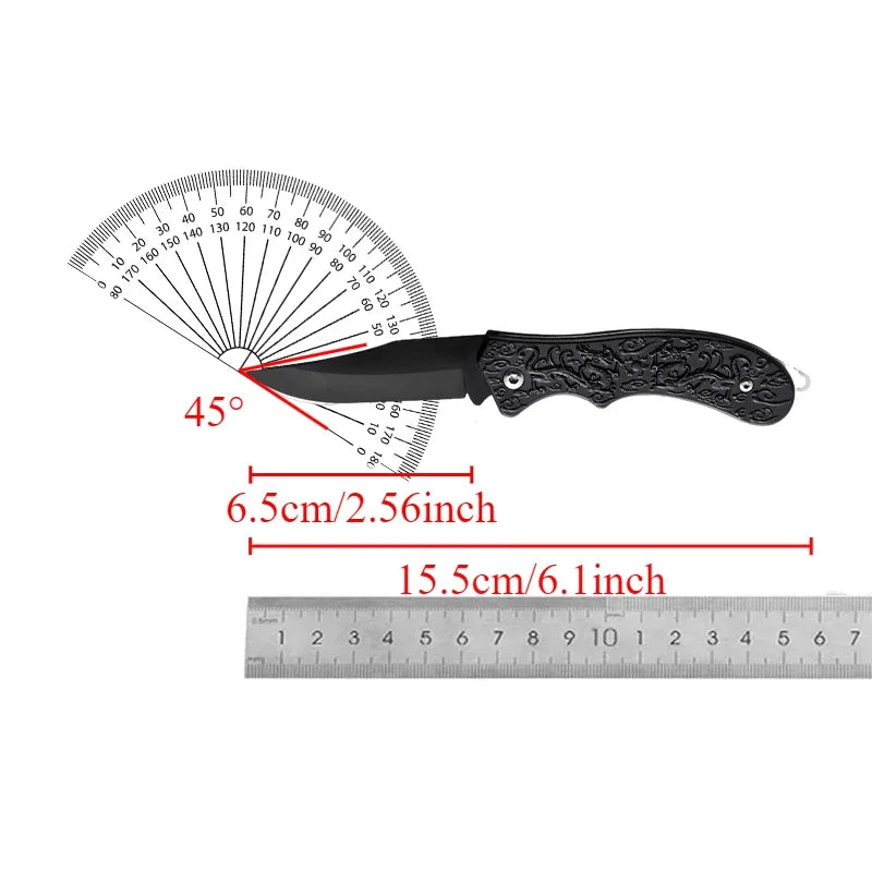 Portable Folding Pocket Knife – Keychain Travel Tool for Camping & Gifts