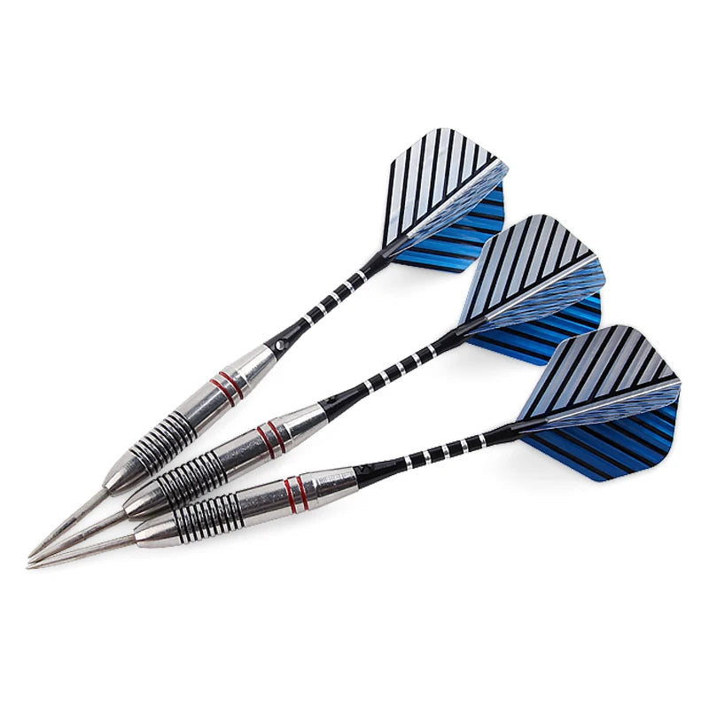 Professional 24g Steel Tip Darts – 3pcs Set with Aluminium Shafts & High-Quality Flights