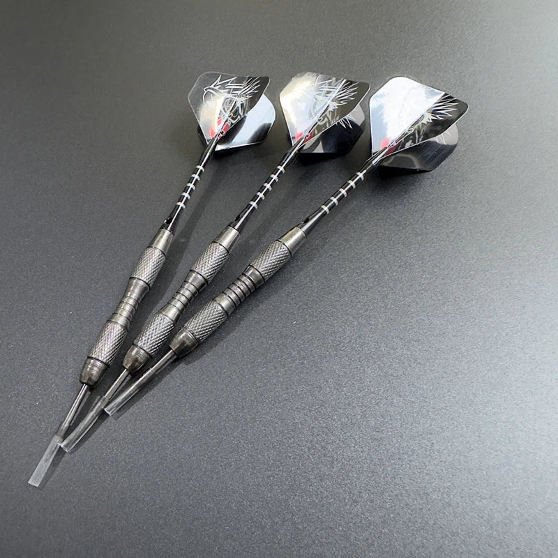 3pcs/Set Metal Imitation Tungsten Steel Needle Darts 20g with Black Aluminum Rod - Professional Training