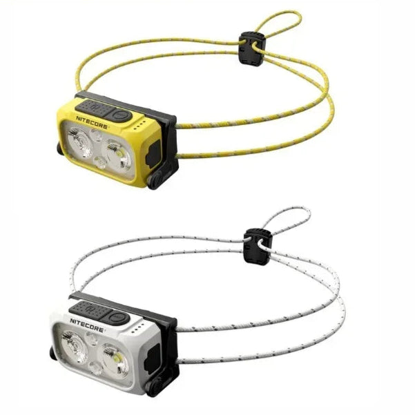 NU21 Rechargeable 360 Lumen Headlamp – Ultra Lightweight, Triple Output