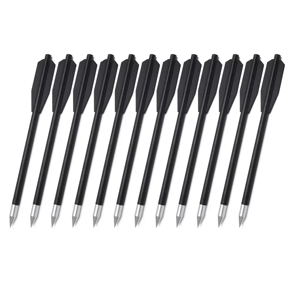 60pcs 6.3" Crossbow Bolts – PVC Mini Crossbow Arrows for 50–80lb