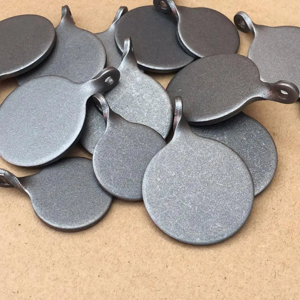 High Strength Iron Steel Slingshot Target – Durable Round Pendant for Catapult Practice