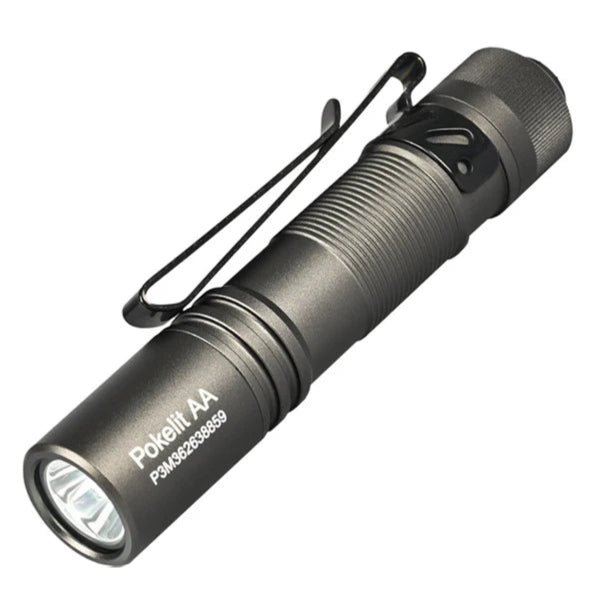 Pokelit AA EDC Flashlight – 1000 Lumens, USB-C Rechargeable, High CRI90 Pocket Torch