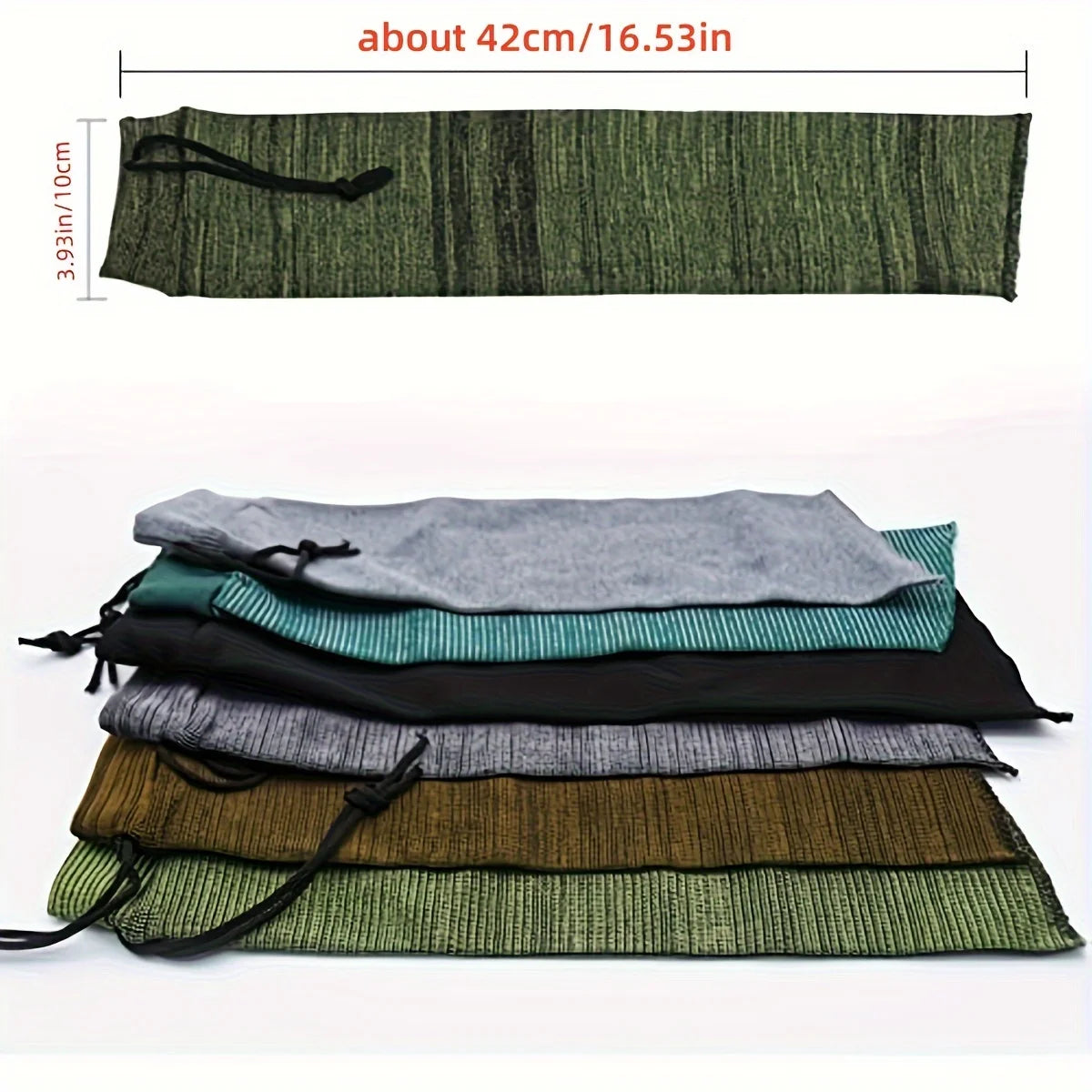 Classic 40cm Ambidextrous Handgun Sock – Silicone-Treated Dust-Proof Gun Protector