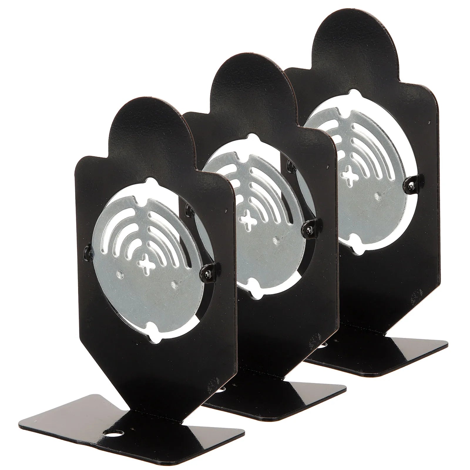 3Pcs Metal Rotary Shooting Targets – Compact Portable Training Set for Practice
