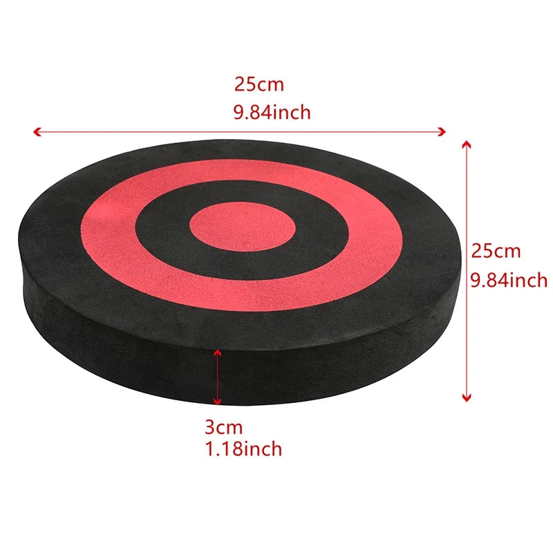 Sharrow Archery EVA Foam Target – 3D Round Moveable Practice Board for Bow & Arrow Shooting