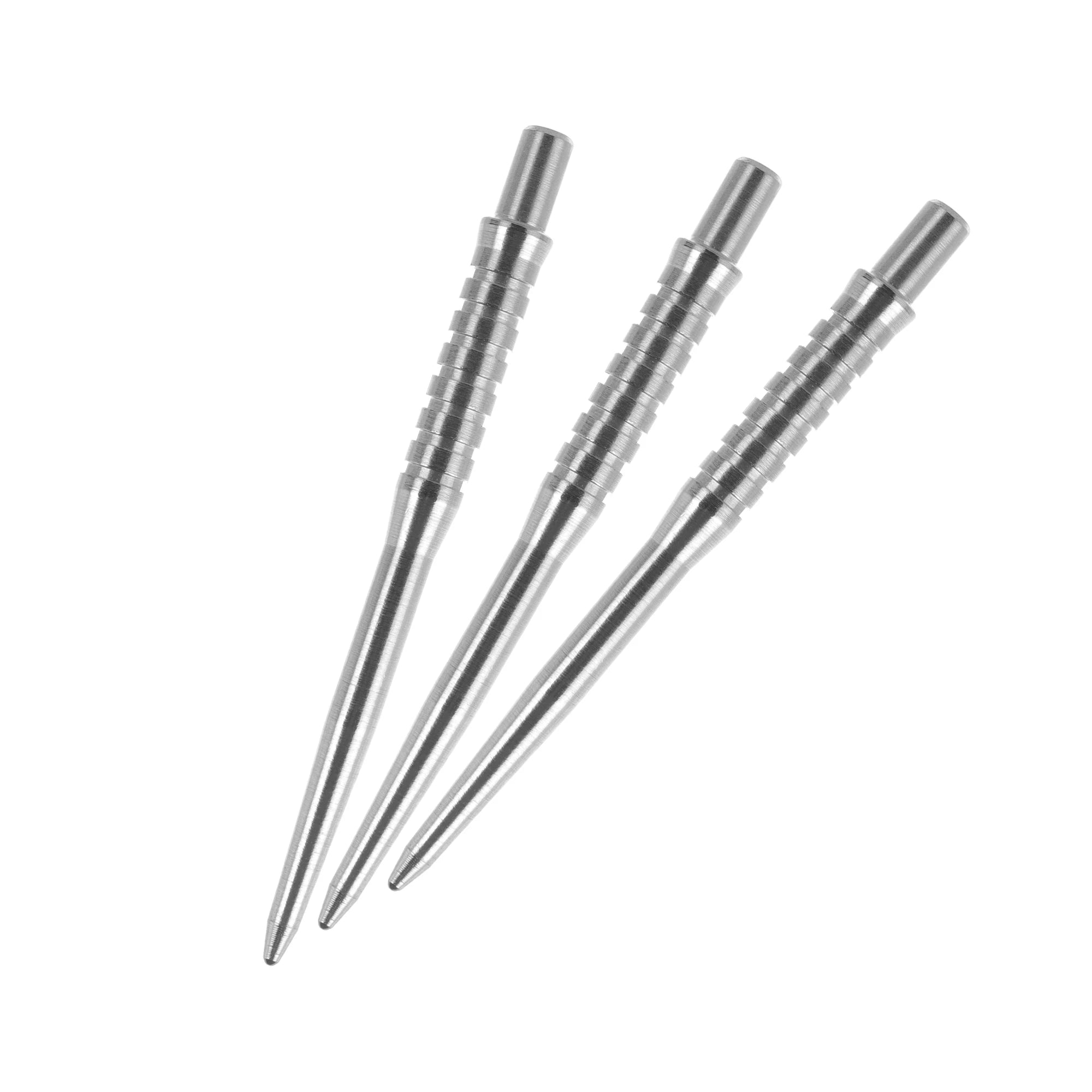 Replacement Dart Stainless Steel Grooved Points – Durable Steel Tips