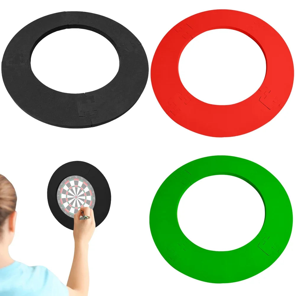 APWIKOGER EVA Dartboard Surround – Jigsaw Ring Design Wall Protector for Dart Boards