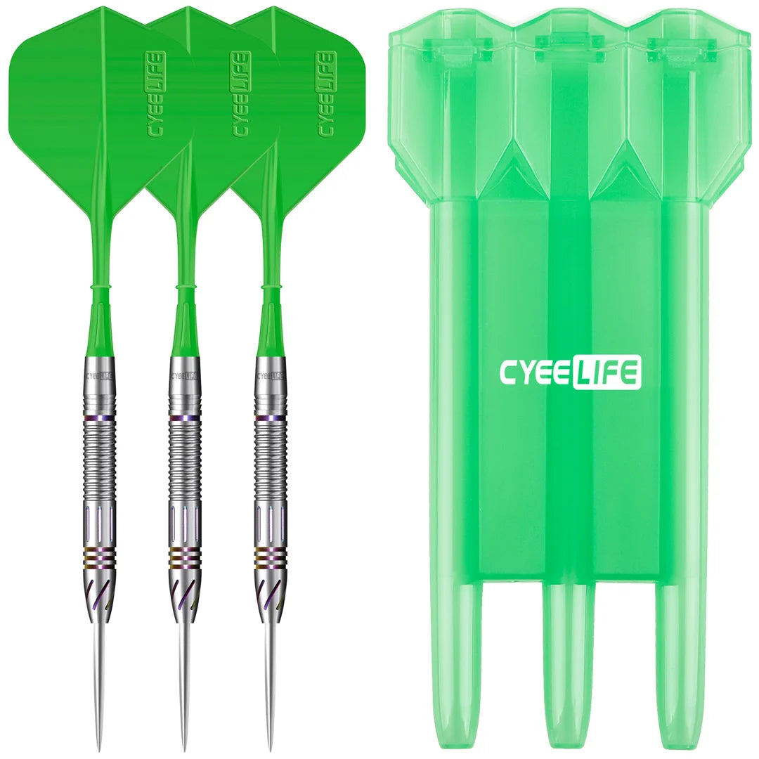 23g Tungsten Steel Tip Darts – 90% Tungsten, Professional Darts with Carrying Case