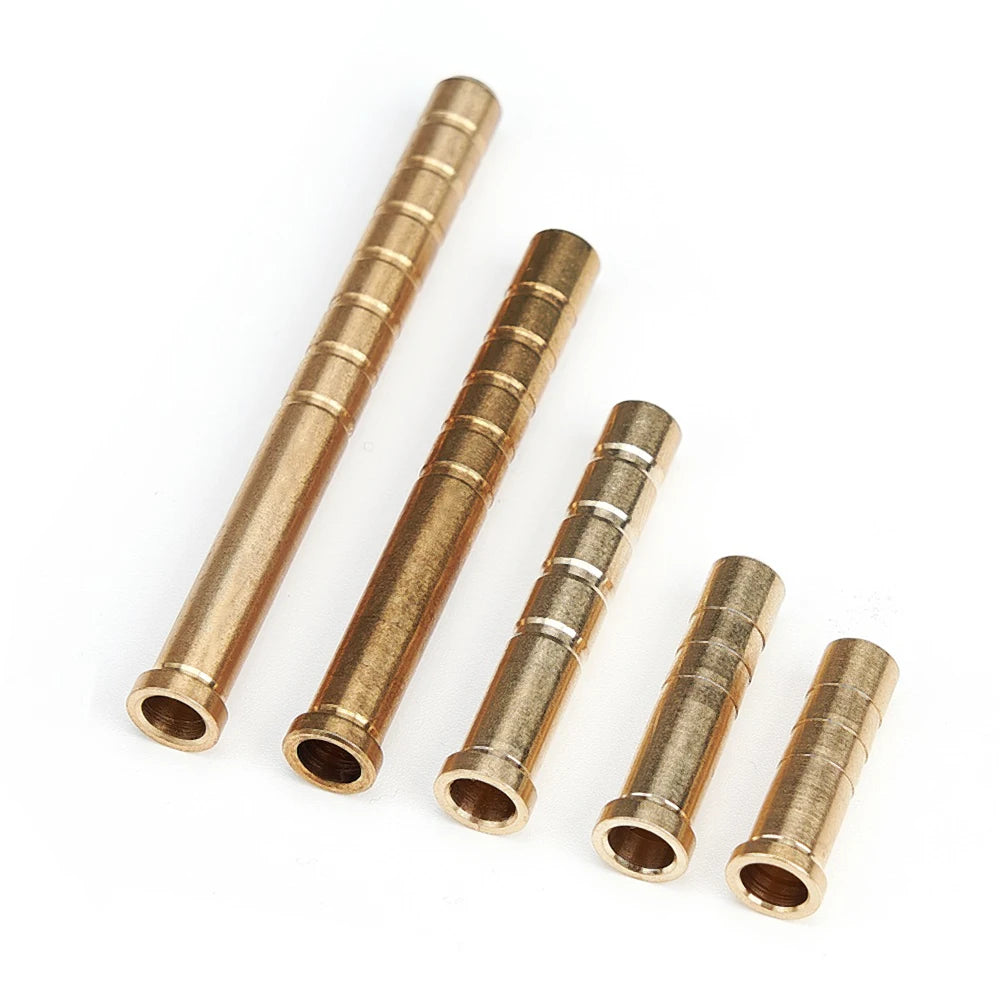 Archery Copper Arrow Inserts – 37/50/100/150/200 Grain for 6.2mm Carbon Arrow Shafts