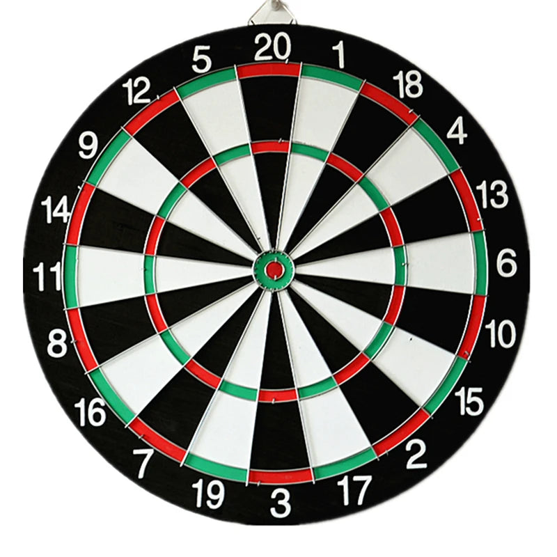 12/15/17-Inch Double-Sided Dartboard Set – Indoor Entertainment for Family & Friends