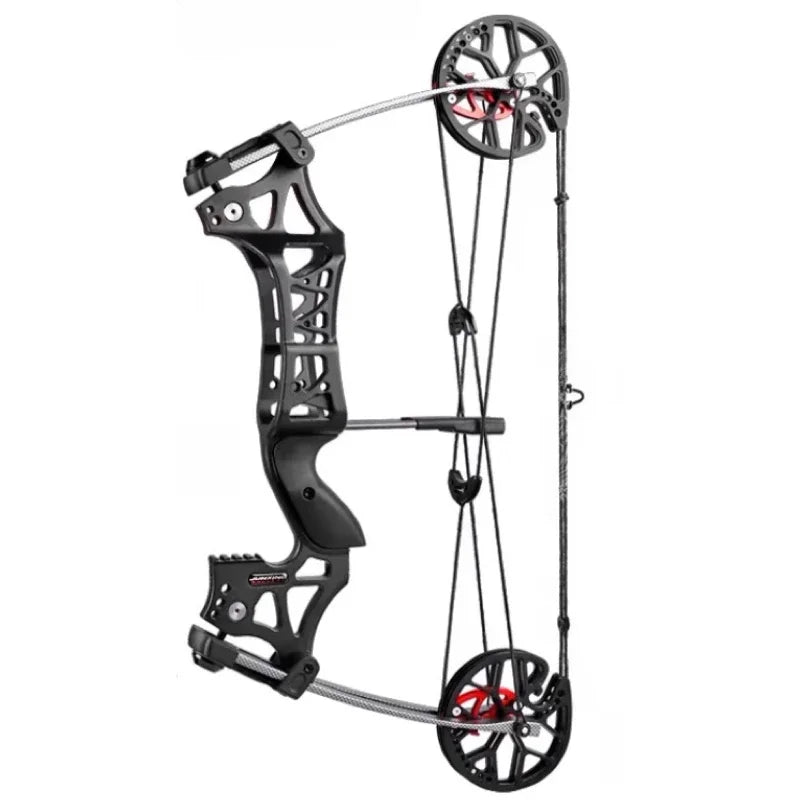 Left/Right Hand 30–70lb Compound Slider Bow for Hunting & Steel Ball Shooting